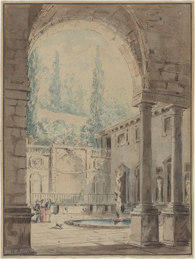  alkotó: Hubert Robert