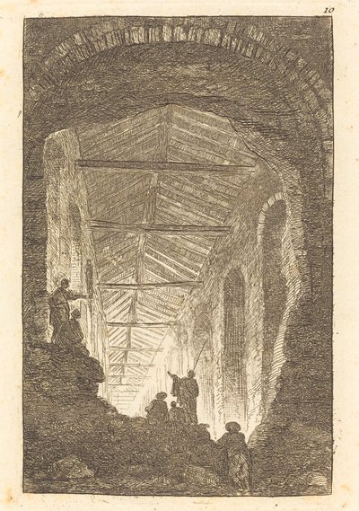 Az ókori galéria alkotó: Hubert Robert