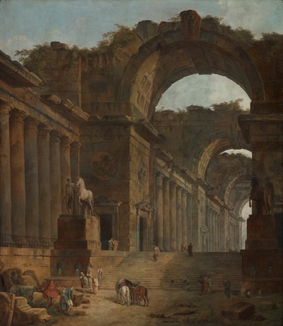 A szökőkutak alkotó: Hubert Robert