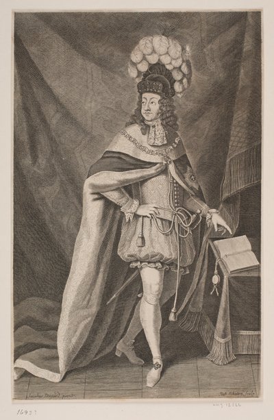 Kong Christian V alkotó: Hubert Schaten