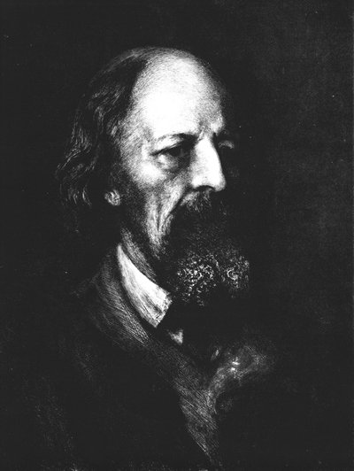 Lord Tennyson, 1880, 1911 alkotó: Hubert von Herkomer