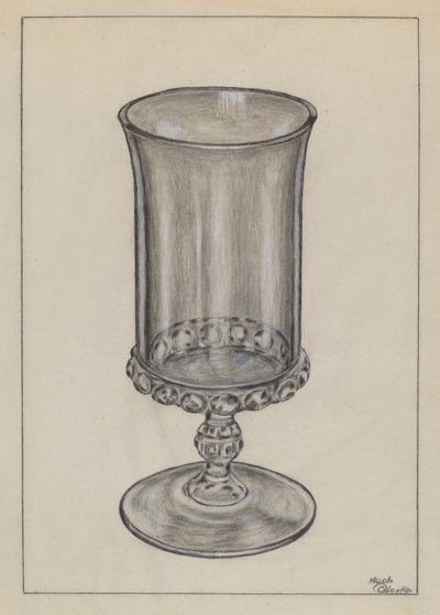 Ivópohár alkotó: Hugh Clarke