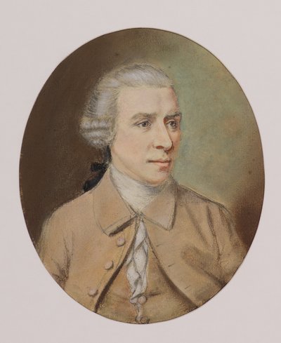 Egy férfi portréja (vagy Gavin Hamilton) alkotó: Hugh Douglas (manner of) Hamilton
