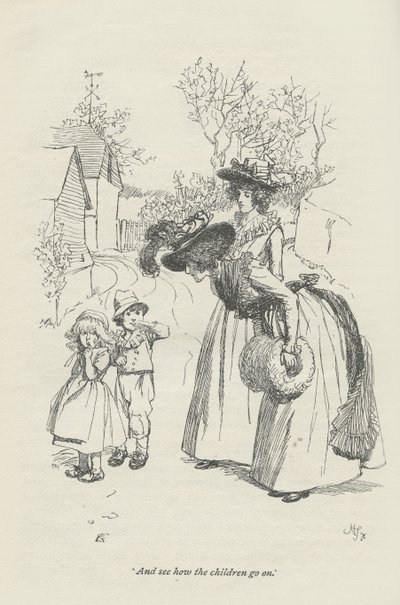 És nézd meg, hogyan tovább a gyerekek, 1896 alkotó: Hugh Thomson