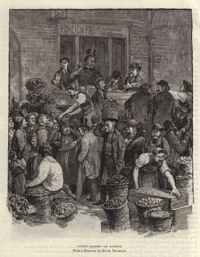 Covent Garden – aukció alkotó: Hugh Thomson