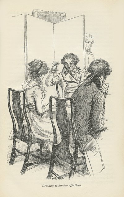 Legjobb szeretete szerint iszik, 1896 alkotó: Hugh Thomson