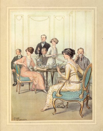 Teázni, J. M. Barrie: The Admirable Crichtonból alkotó: Hugh Thomson