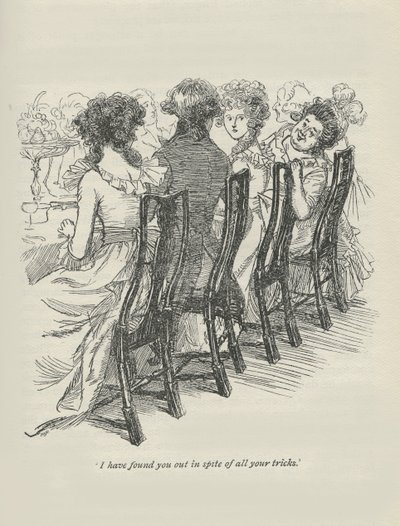 Minden trükkje ellenére megtaláltalak, 1896 alkotó: Hugh Thomson