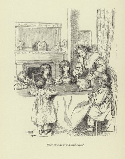 Illusztráció Amos Barton számára, George Eliot alkotó: Hugh Thomson