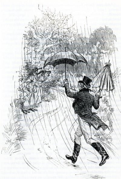 Illusztráció: "Emma", Jane Austen (illusztráció) alkotó: Hugh Thomson