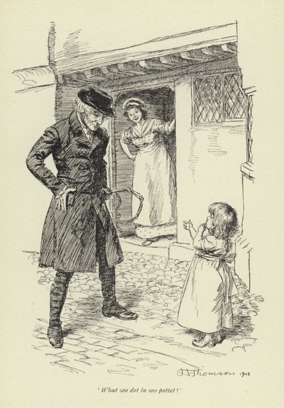 Illusztráció: Mr Gilfils Love Story, George Eliot alkotó: Hugh Thomson