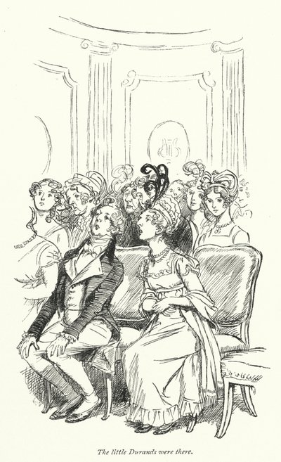 Illusztráció a meggyőzéshez, Jane Austen (litho) alkotó: Hugh Thomson