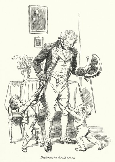 Illusztráció a meggyőzéshez, Jane Austen (litho) alkotó: Hugh Thomson