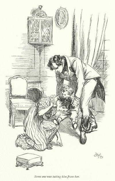 Illusztráció a meggyőzéshez, Jane Austen (litho) alkotó: Hugh Thomson