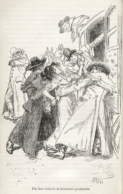 Jane Austen "Northangeri apátság" című regénye - alkotó: Hugh Thomson
