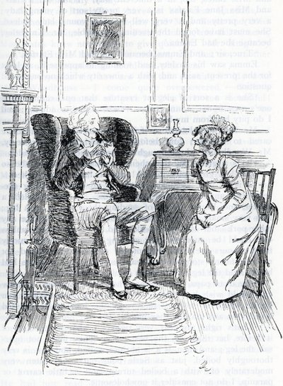 "Miss Bates" alkotó: Hugh Thomson