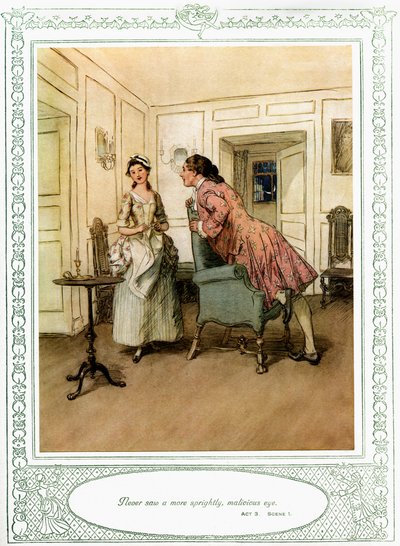 Oliver Goldsmith: Lehajol, hogy hódítson alkotó: Hugh Thomson