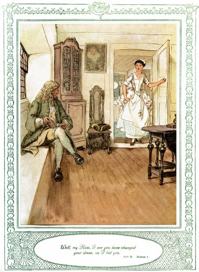 Oliver Goldsmith: Lehajol, hogy hódítson alkotó: Hugh Thomson