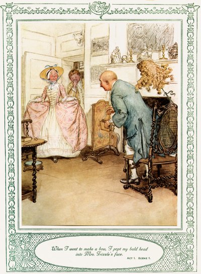 Oliver Goldsmith: Lehajol, hogy hódítson alkotó: Hugh Thomson