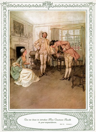 Oliver Goldsmith: Lehajol, hogy hódítson alkotó: Hugh Thomson