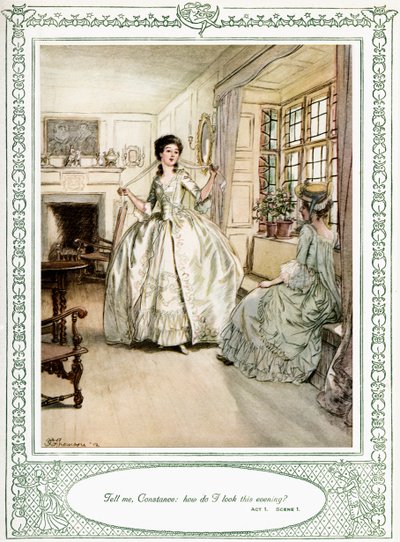 Oliver Goldsmith: Lehajol, hogy hódítson alkotó: Hugh Thomson