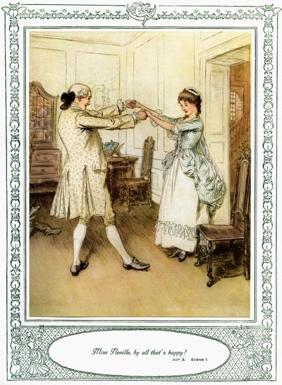 Oliver Goldsmith: Lehajol, hogy hódítson alkotó: Hugh Thomson