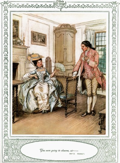 Oliver Goldsmith: Lehajol, hogy hódítson alkotó: Hugh Thomson