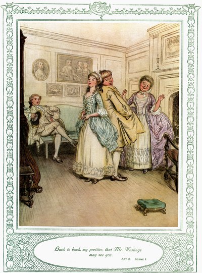 Oliver Goldsmith: Lehajol, hogy hódítson alkotó: Hugh Thomson