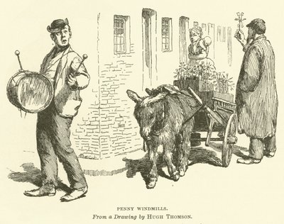 Penny szélmalmok alkotó: Hugh Thomson