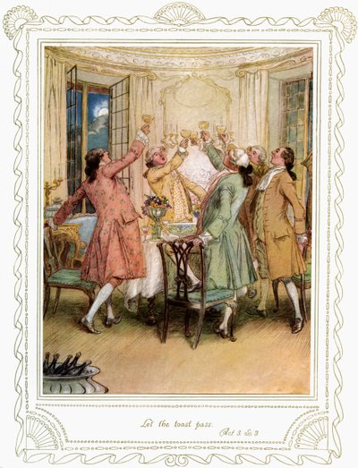 Richard Brinsley Sheridan darabja alkotó: Hugh Thomson