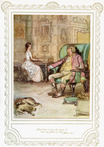 Richard Brinsley Sheridan darabja alkotó: Hugh Thomson
