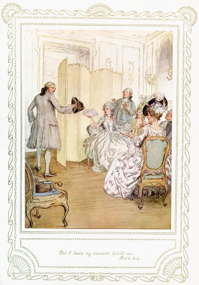 Richard Brinsley Sheridan darabja alkotó: Hugh Thomson