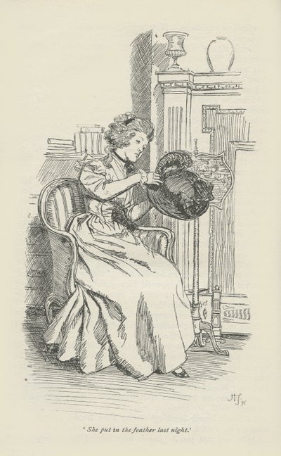Tegnap este tette be a tollat, 1896-ban alkotó: Hugh Thomson