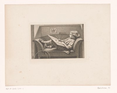A kis művész alkotó: Hugo Bürkner