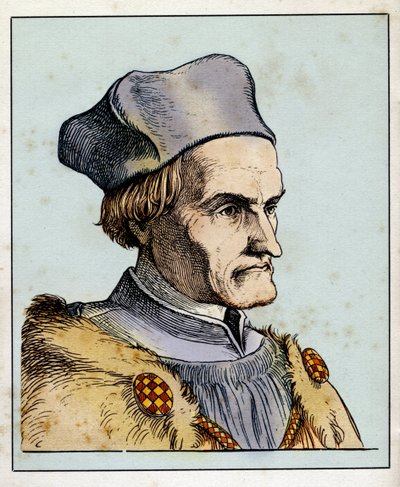 Jean Geiler de Kaysersberg - Johann Geiler VON KAYSERSBERG (1445-1510) alkotó: Hugo Bürkner
