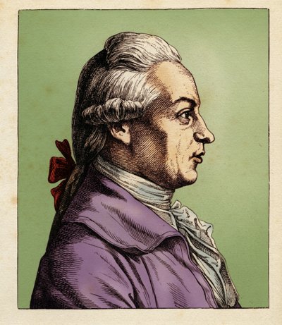 Johann Wilhelm von ARCHENHOLZ (1741. szeptember 3. – 1812. február 28.) 1854 (metszet) alkotó: Hugo Bürkner