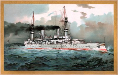 S.M. Battleship Kaiser Wilhelm II alkotó: Hugo Graf