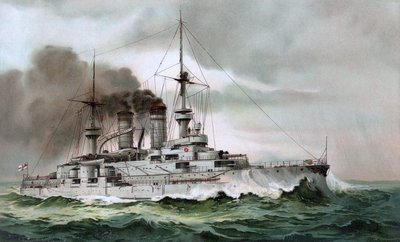 S.M. Zähringen csatahajó alkotó: Hugo Graf