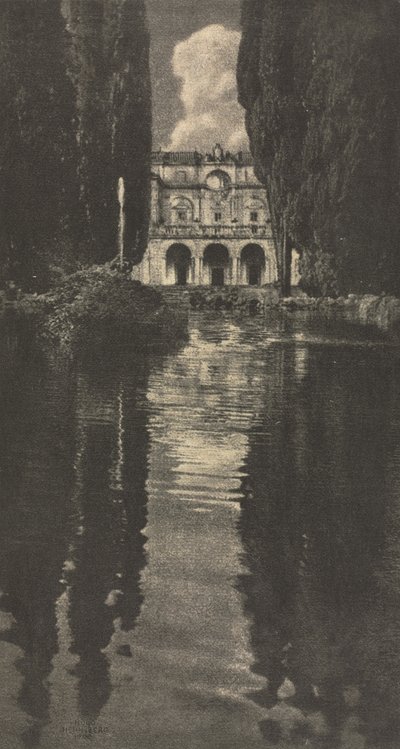 Munkahelyiség: Villa Falconieri alkotó: Hugo Henneberg
