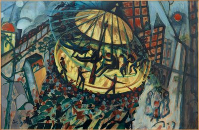 Wurstelprater alkotó: Hugo Scheiber