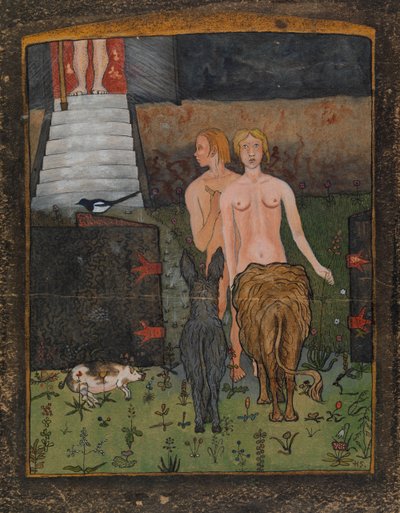 Ádám és Éva alkotó: Hugo Simberg