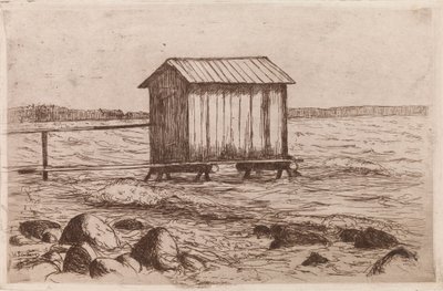 Fürdőkabin alkotó: Hugo Simberg