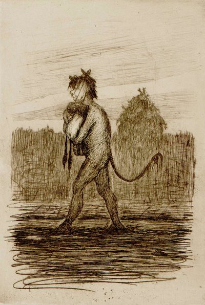 Szegény ördög és az ikrek alkotó: Hugo Simberg