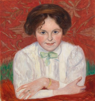 Inge Simberg portréja alkotó: Hugo Simberg