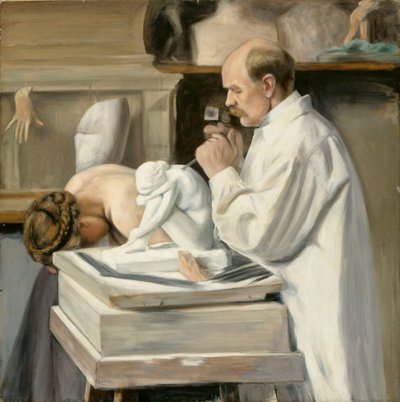 Viktor Malmberg portréja alkotó: Hugo Simberg