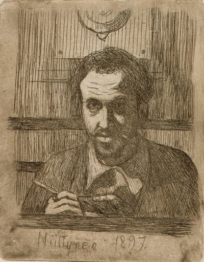 Önarckép II. alkotó: Hugo Simberg