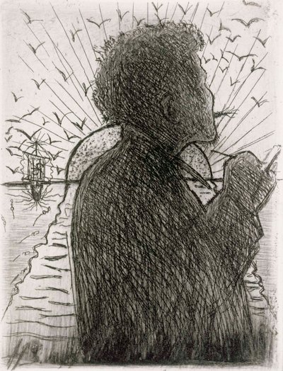 Önarckép I alkotó: Hugo Simberg