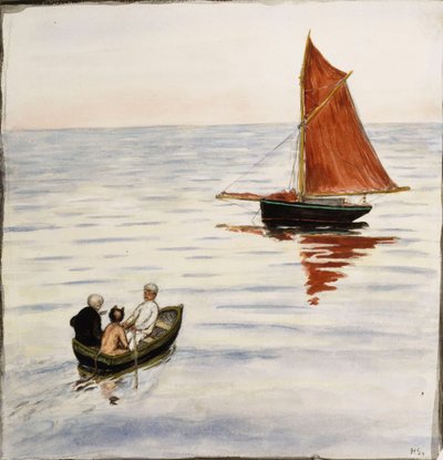 Útitársak alkotó: Hugo Simberg
