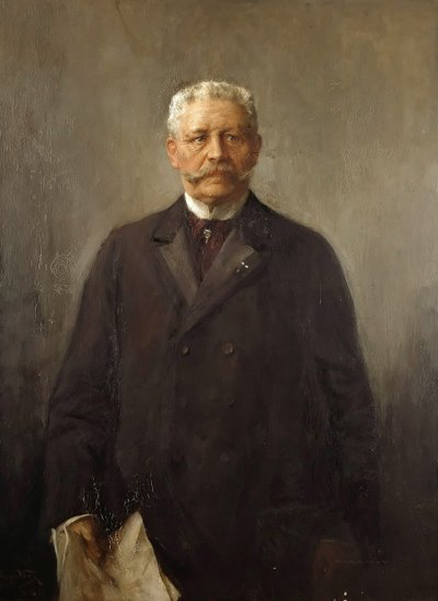 Paul von Hindenburg portréja 1847-1934, 1926. alkotó: Hugo Vogel