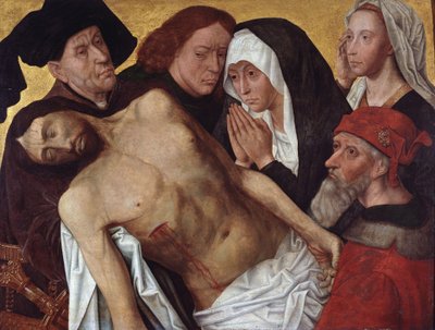Krisztus siratása, 1500-25 körül (olaj, tábla) alkotó: Hugo van der Goes